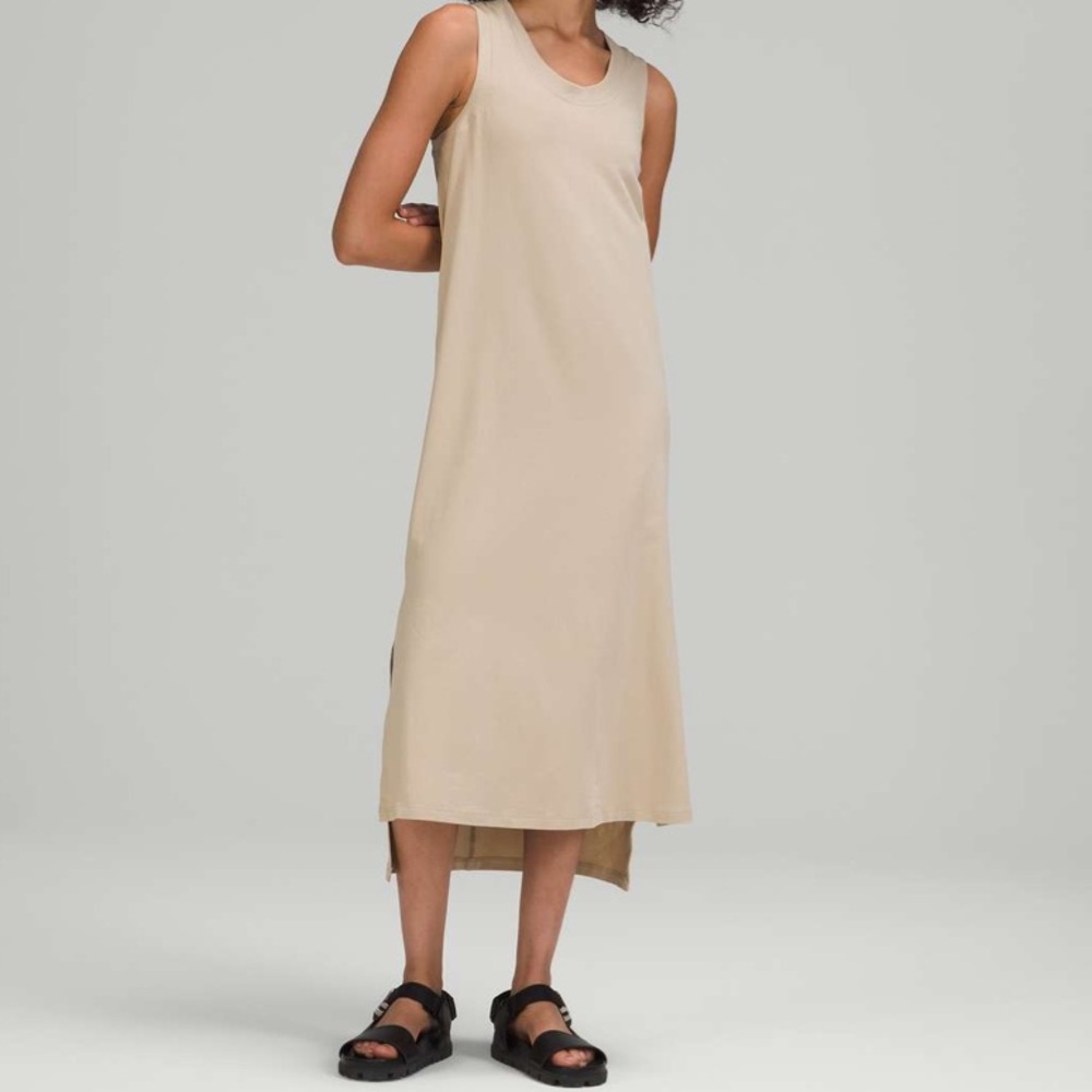 lululemon athletica Cream Maxi Dress